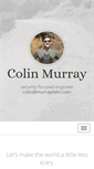 Mobile Screenshot of murraycolin.com